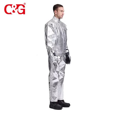 metal fabrication protection pants|aluminized metal protective clothing.